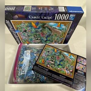 Ravensburger  “Exotic Escape” Higsaw Puzzle